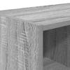 Vidaxl Shoe Racks 2 Pcs, Stackable, Gray Oak, 89.5X30X40 Cm