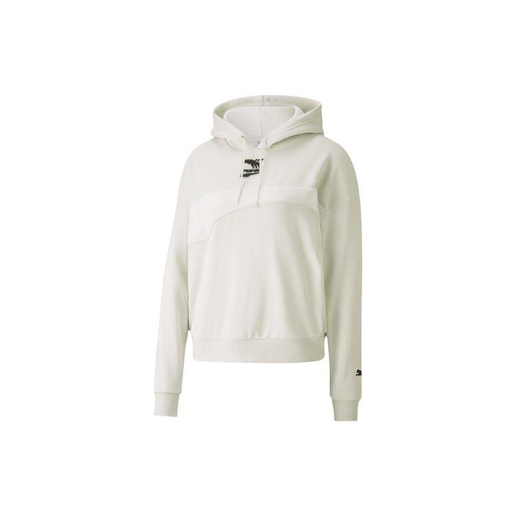 PUMA Sweatshirts Women's Smoke Gray Hooded Moderate Regular 599314-05
