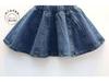 2018 Girls' Washed Denim Skirt with Rivets - All-Match Children's Short Skirt