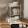 3-Tier Stainless Steel Dish Drying Rack