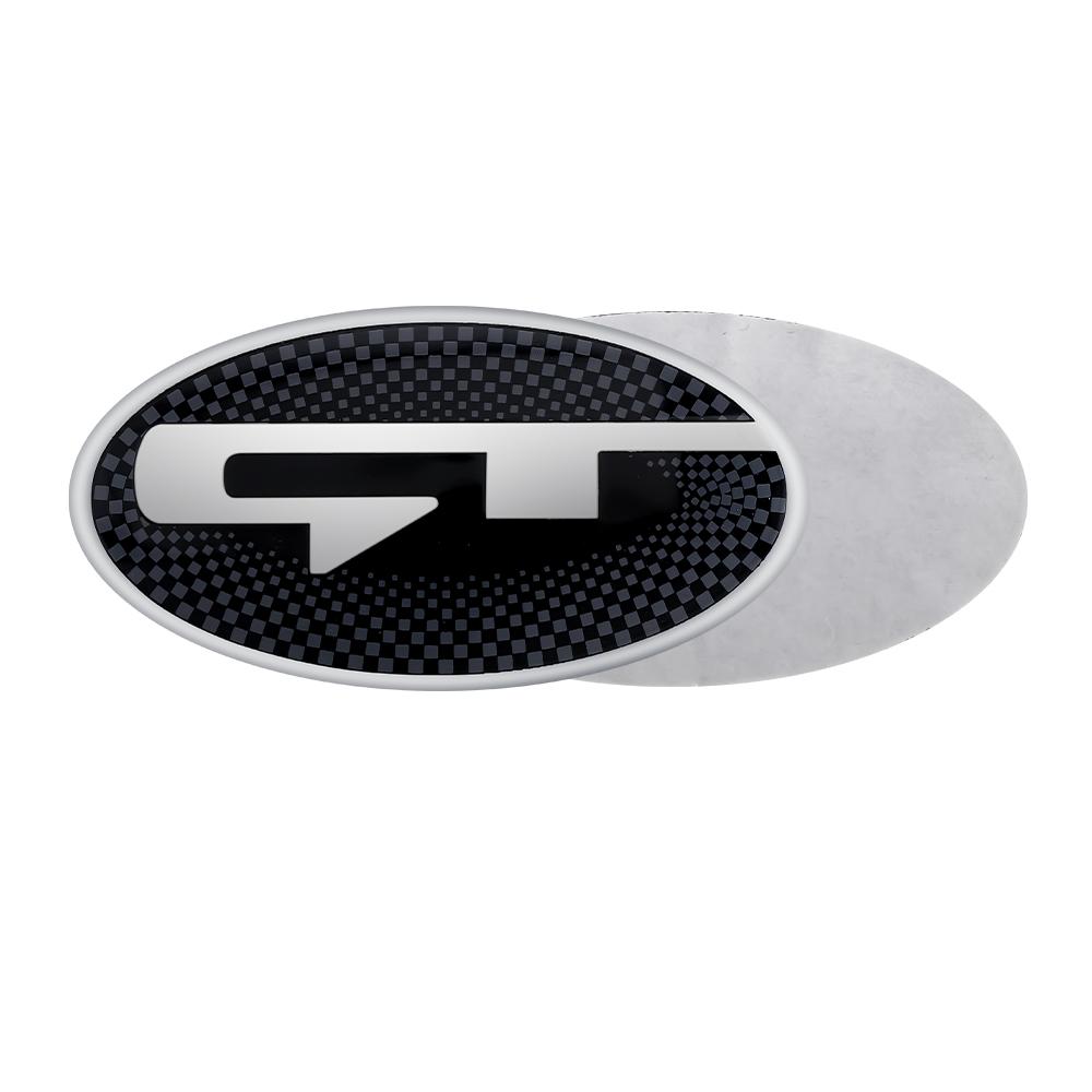 MFKN6 61MM 3D Aluminum Emblem Car Steering Wheel Badge Sticker For New KIA GT K STINGER Sportage Niro Rio Ceed Cerato Soul Sorento KX5