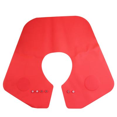 Silicone Hair Shawl Haircut Neck Shield Barber Hairdressing