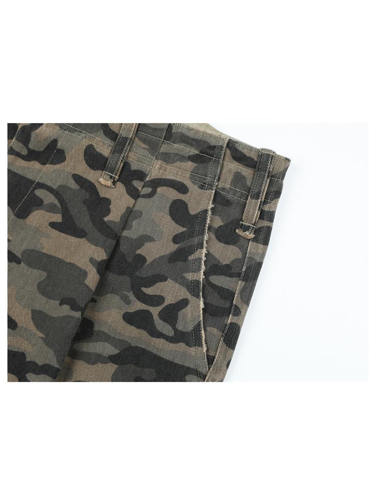 GUBIN Jungle Camouflage Pocket Pants