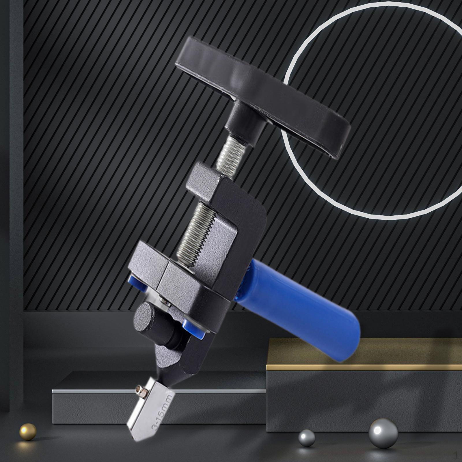 

Функциональный стеклорез для DIY-проектов толщиной 3-15 мм Black