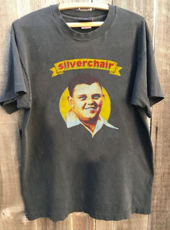 Silverchair Freakshow rock band charcoal t-shirt QT6385 XL