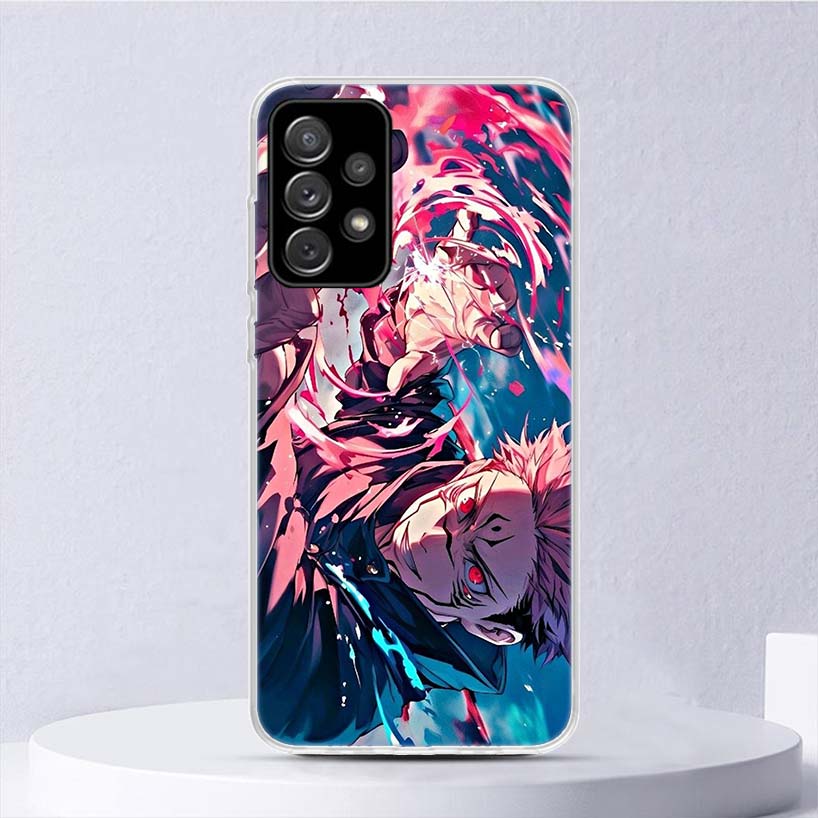 Kaisen J-Jujutsu Ryomen Sukuna Weiche Hülle Für Samsung Galaxy A16 A15 A14 A13 A56 A55 A54 A53 Handyhülle A26 A36 A25 A35 A24 A34