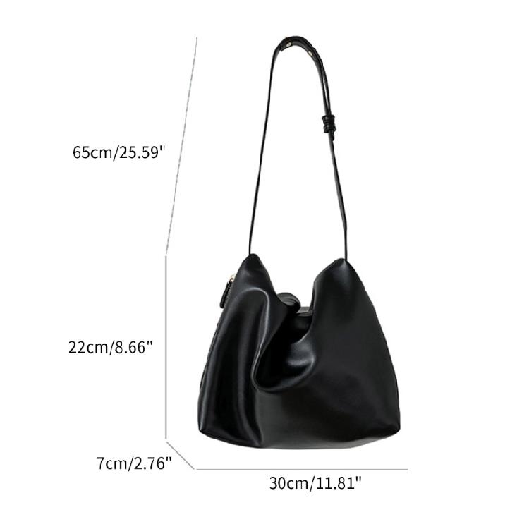 PU Leather- Handbags Shoulder Bags for Girl Women Carrying Purse Underarm Bag