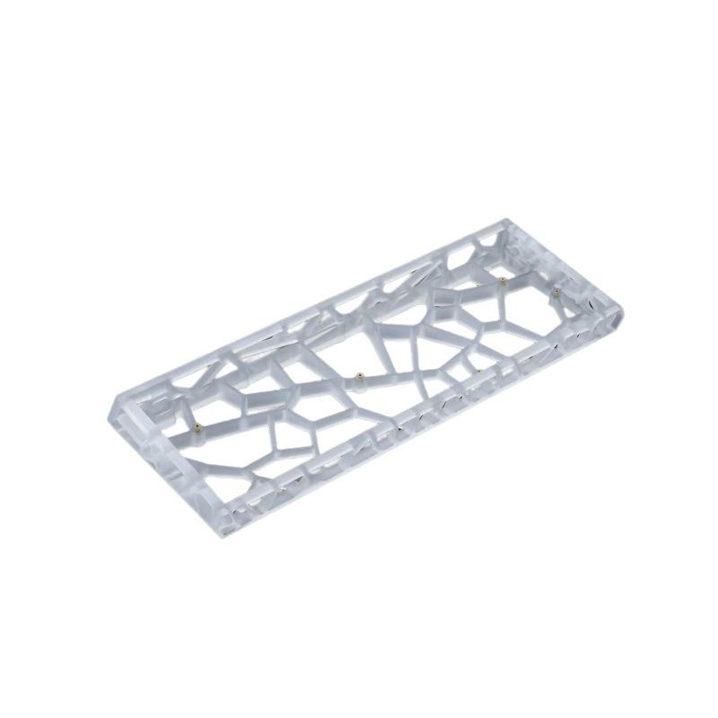 Custodia Tastiera Trasparente PC Satinata 60% con Layout Standard GH60 per WIN60/MAD60