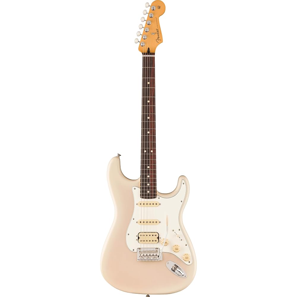 Fender Fender Electric Guitar Player II Stratocaster® HSS, Rosewood Fingerboard, White Blonde wit...