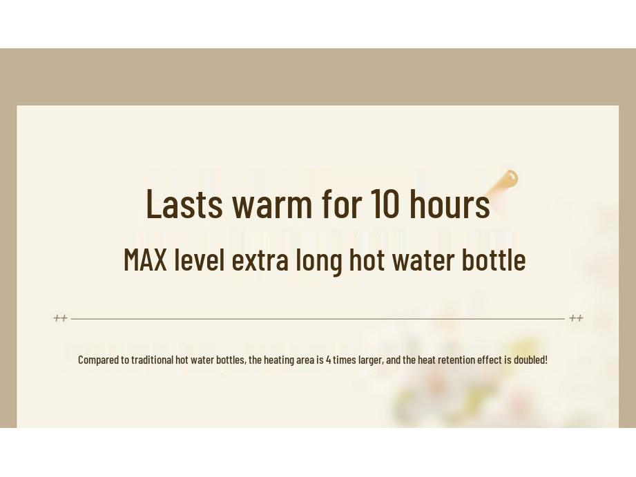 Yangzi Explosion-Proof Hot Water Bottle for Shoulder, Neck, and Spine - Winter Warm Bedding Compress