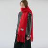 Soft Brushed Muffler_Red