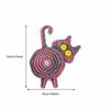 Cute Cat Butt Coasters Knitted Non-Slip Crochet Drink Mat Heat-Resistant Easy To Clean Cute Cat Coasters Table Protection