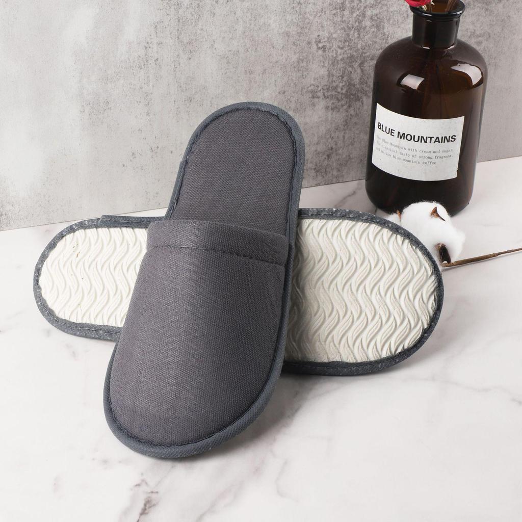 Anti-Slip Portable Thickened Disposable Slippers for Hotels, Inns, Beauty Salons, and Travel