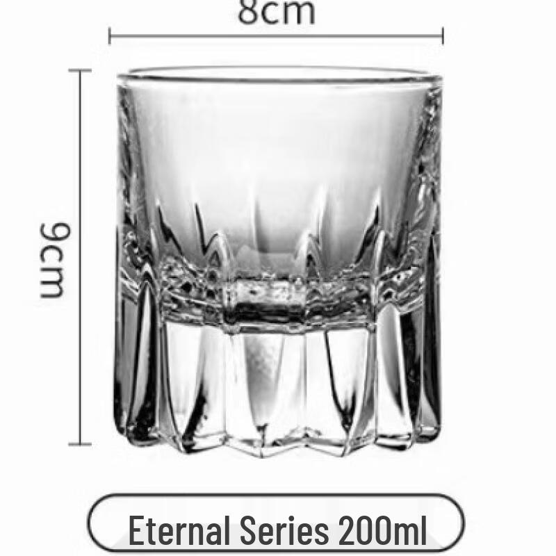 Luxury Transparent Whiskey Spirits Glass Set