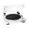 Audio-Technica AT-LP60XBT WW Wireless Belt Drive Turntable/Record Player/Bluetooth Compatible/White Model Direct Sales Model