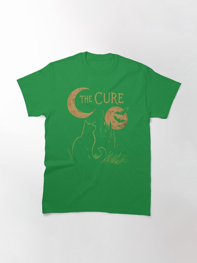The Cure Gothic Cat And Moon The Cure Classic T-Shirt