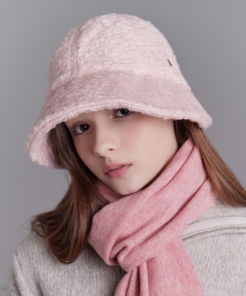 Hwaiteusaenjeu Fluffy Bonnet Hat New Sasha (6 Colors)