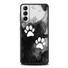 Dog Paw Phone Case For Samsung Galaxy S25 S24 S23 S22 S20 Ultra S21 FE 5G S10 Plus S10E Soft TPU Cover