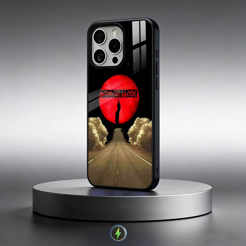 D-Depeche Mode Band Phone Case For iPhone17,16,15,14,13,12,11 Plus,Pro Max Magnetic For Magsafe Wireless Charging