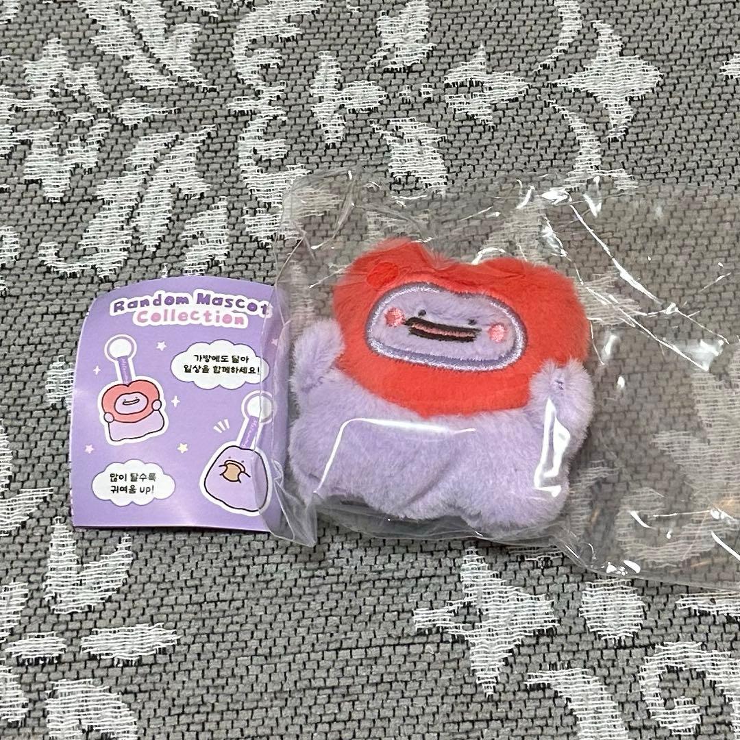 [USED] Korea Exclusive Pokemon Ditto Pikachu Plush Mascot Keyring