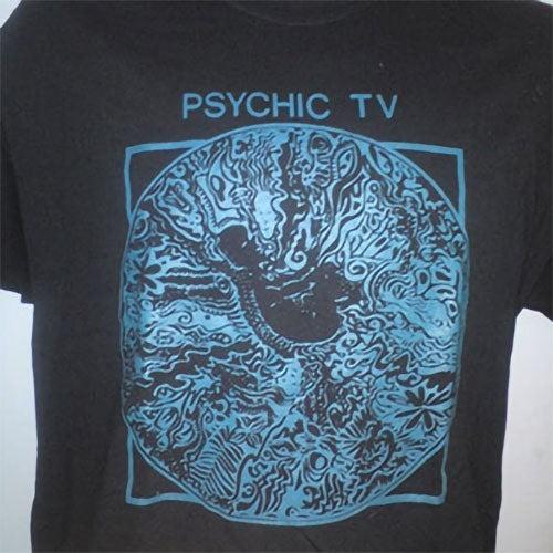 VTG Psychic TV Live at Thee Pyramid T Shirt Black Full Size S-5XL  AS16 Unisex T-Shirt S