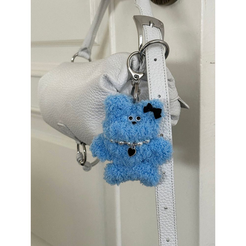 mosxe Blue bear key ring (2color)