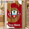 Beach TowelSouthampton FC Custom Name Text Personalized Soft Towel for Beach Pool Indoor Home Decor Gift