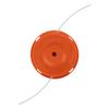 String head for a petrol brushcutter