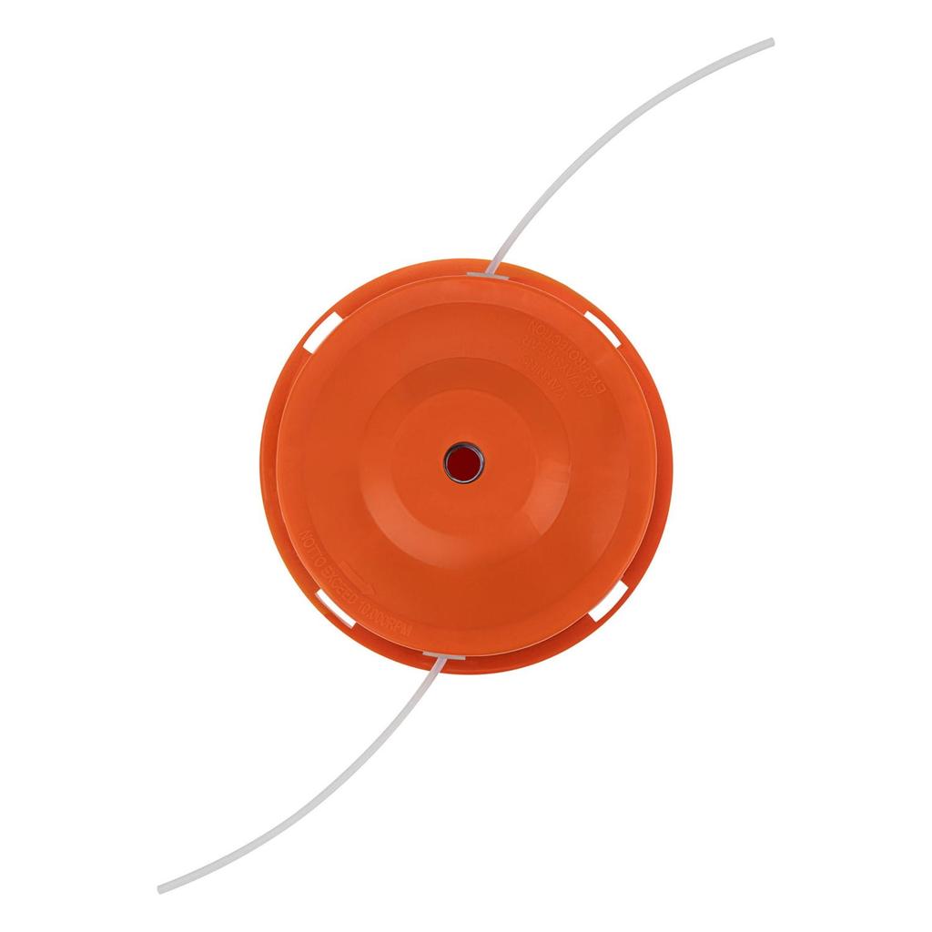 String head for a petrol brushcutter