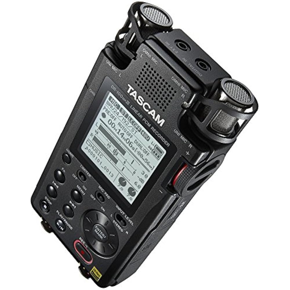 

TASCAM (TASCAM) DR-100MK3 Stereo Linear PCM Recorder 24bit/192kHz Hi-Res Handy Recorder Youtube A...