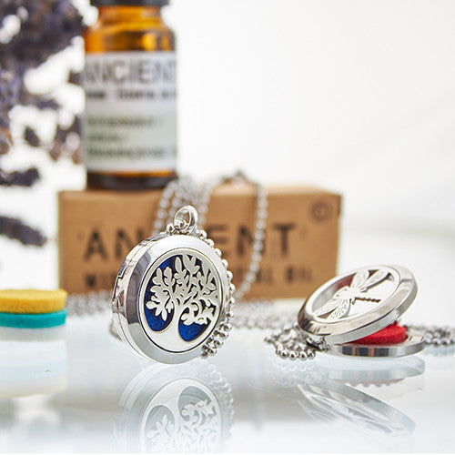 Essential Oil Diffuser Necklace Yoga Chakra 30mm