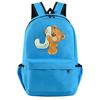 Little Bear 26 English Letters Backpack Teen School Bag for Girls Boy Backpack Bookbag for Kid Gifts Large Capacity Student Bag