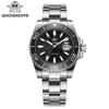 ADDIESDIVE 41mm Men's Quartz Watch BGW9 Super Luminous 200m Waterproof Diver Watches Ceramic Bezel Stainless Steel Sport Watch