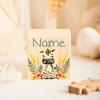 Personalized Money Box Animal with Name Kids Money Boxes Wooden Coin Bank Coin Collection Case Birthday Holiday Gift for Child