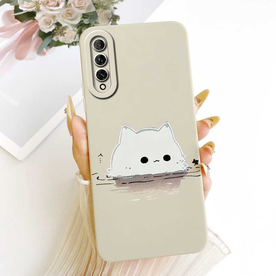 For Huawei Y9s Case Stylish Pretty Girls Flower Cover Soft Silicone Case For Huawei Y9s Y 9s STK-L21 STK-LX3 STK-L22 Back Cover