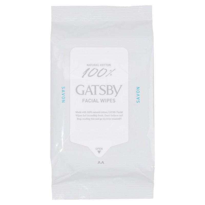 Gatsby Sabon Large-Capacity Facial Cleansing Tissues, 1 pcs, 42 sheets