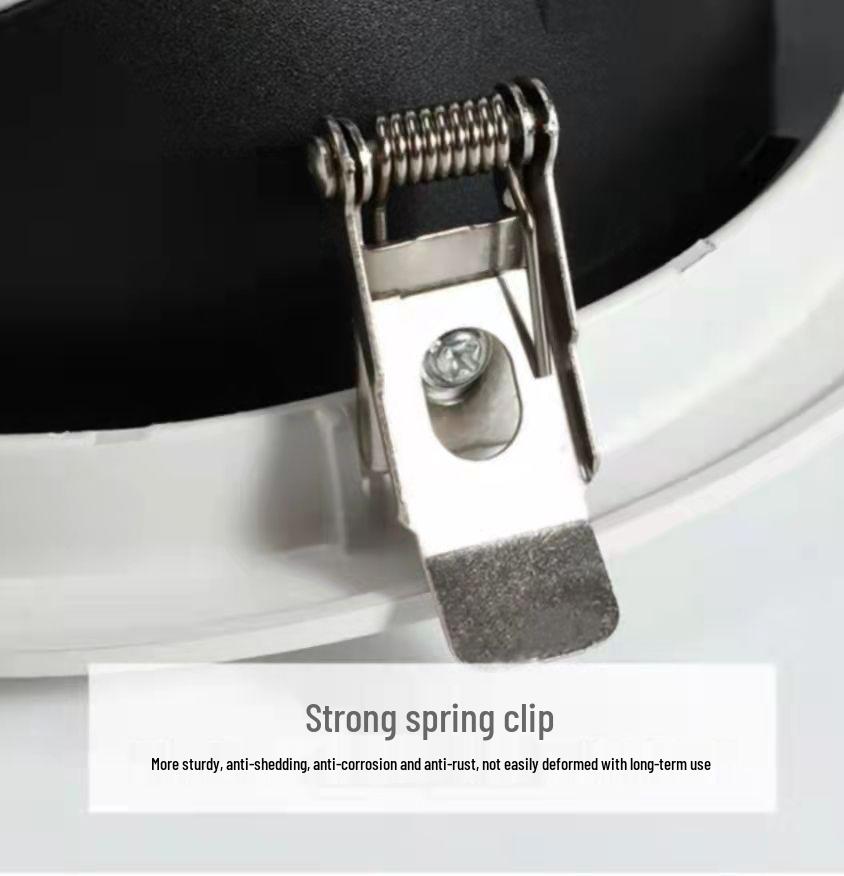Elephant Trunk LED Recessed Downlight: Anti-Glare Ceiling Spotlight for Clothing Stores