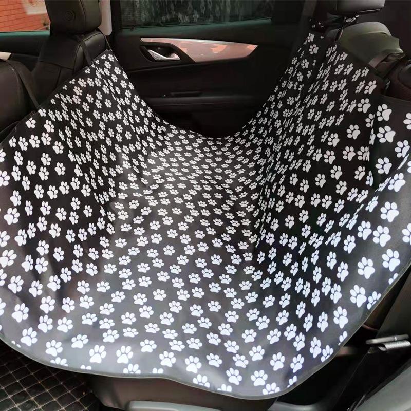 Dog Car Seat Cover for Back Seat Dog Car Hammock Nonslip Backseat Dog Cover Scratchproof Pet Seat Protector for Cars Trucks SUV