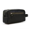 Casual Mens Leather Clutch Wallet Long Handbag Genuine Leather Zipper Hand Clutch Bag Wash Storage Bag toiletry bag men women