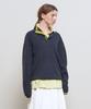 GENERALIDEA Unisex Color Block Collar Henley Neck Knit [3Col] / Gf1Ukp007