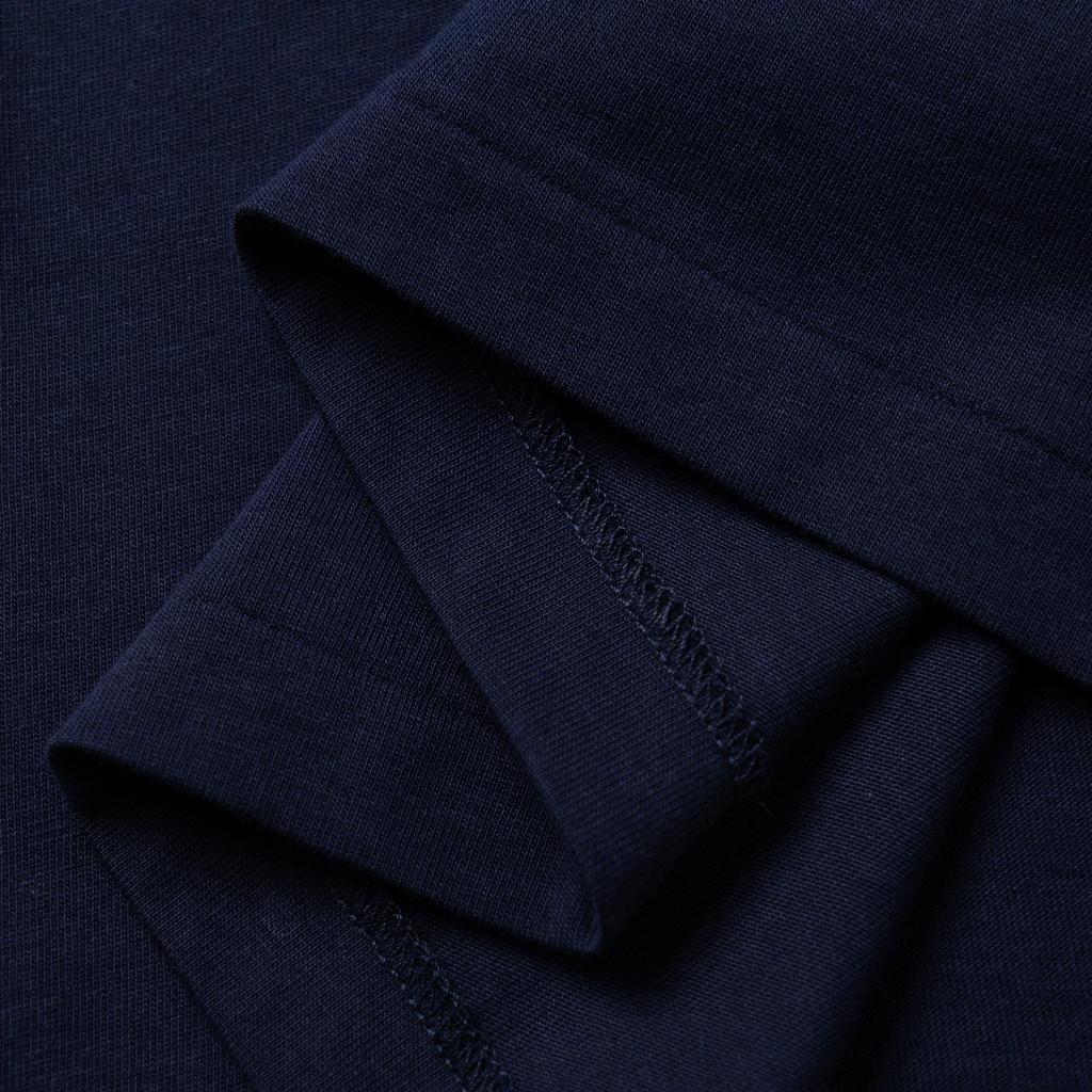 Polo Ralph Lauren T-Shirt Kids Solid Plain Knit Short Sleeve Navy Blue Kids Tops CWPOKNIY8021278-410