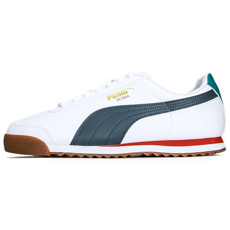 PUMA Roma Basic Plus  White Evening Sky  Men s 369571-40 EU 38