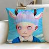 classic artist Hikari Shimoda Cushion Cover Soft  EasyWash Pillow Case  Versatile for Couch Bed Travel and Office