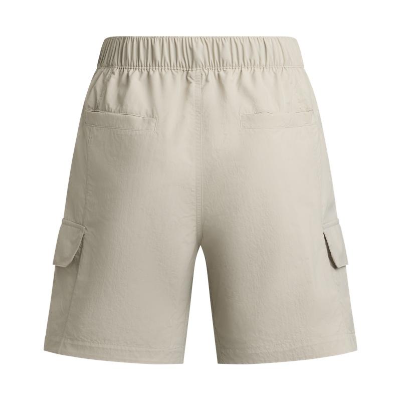Under Armour Urban Outdoor Series Comfortable Solid Color Casual Shorts Women shorts Khaki-Gray 6005876-289
