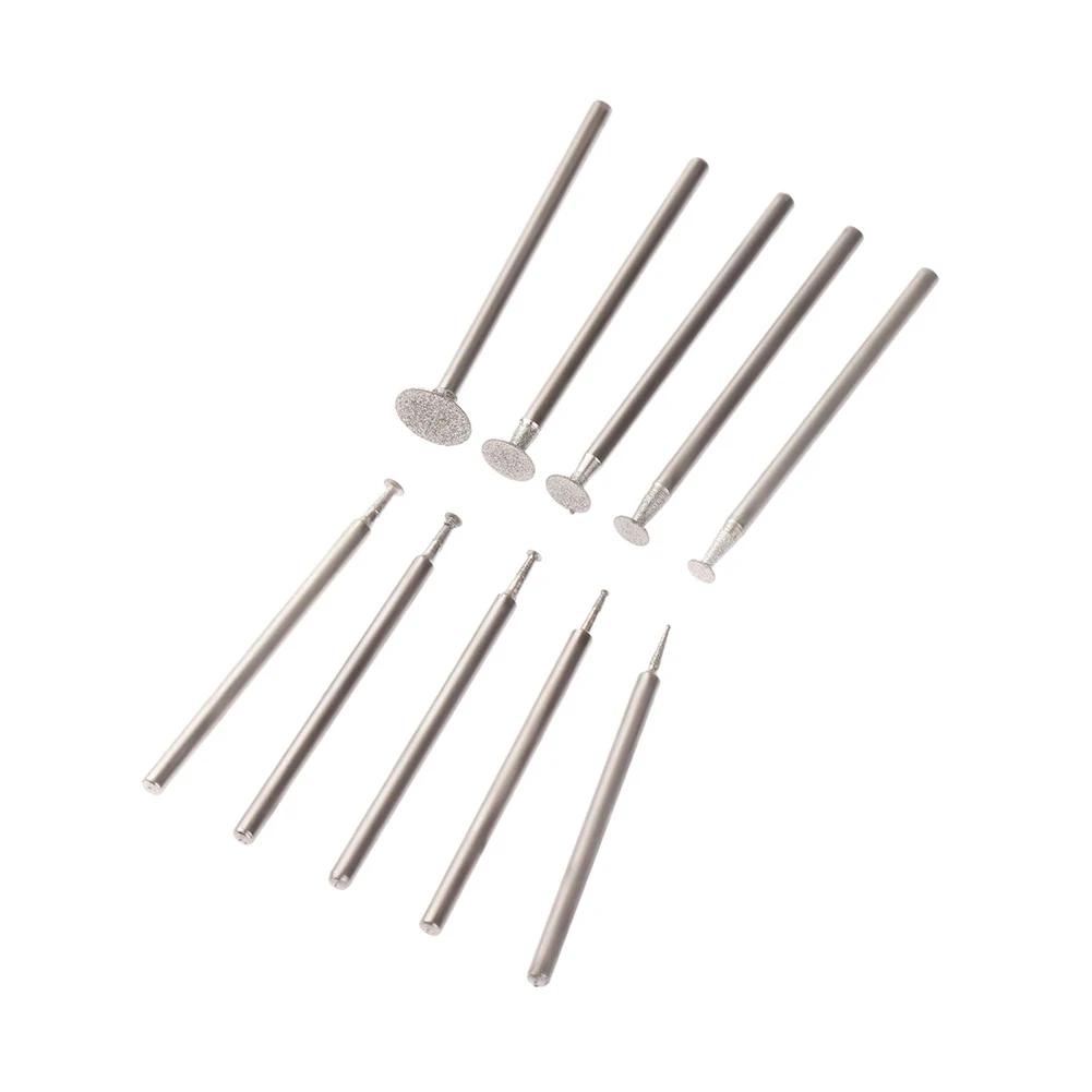 Ultra-Thin T Head Grinding Bit Diamond Shank Engraving Tools Workshop Equipment DRELD - Accessories Bone Carving