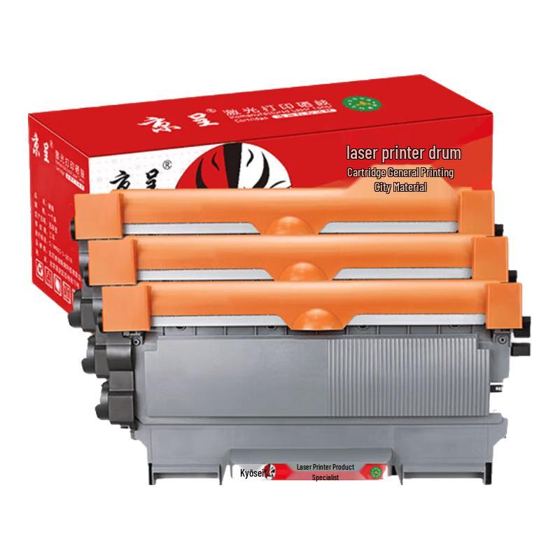 Jingcheng TN2225 Large Capacity Toner Cartridge 3-Pack for Brother Printers