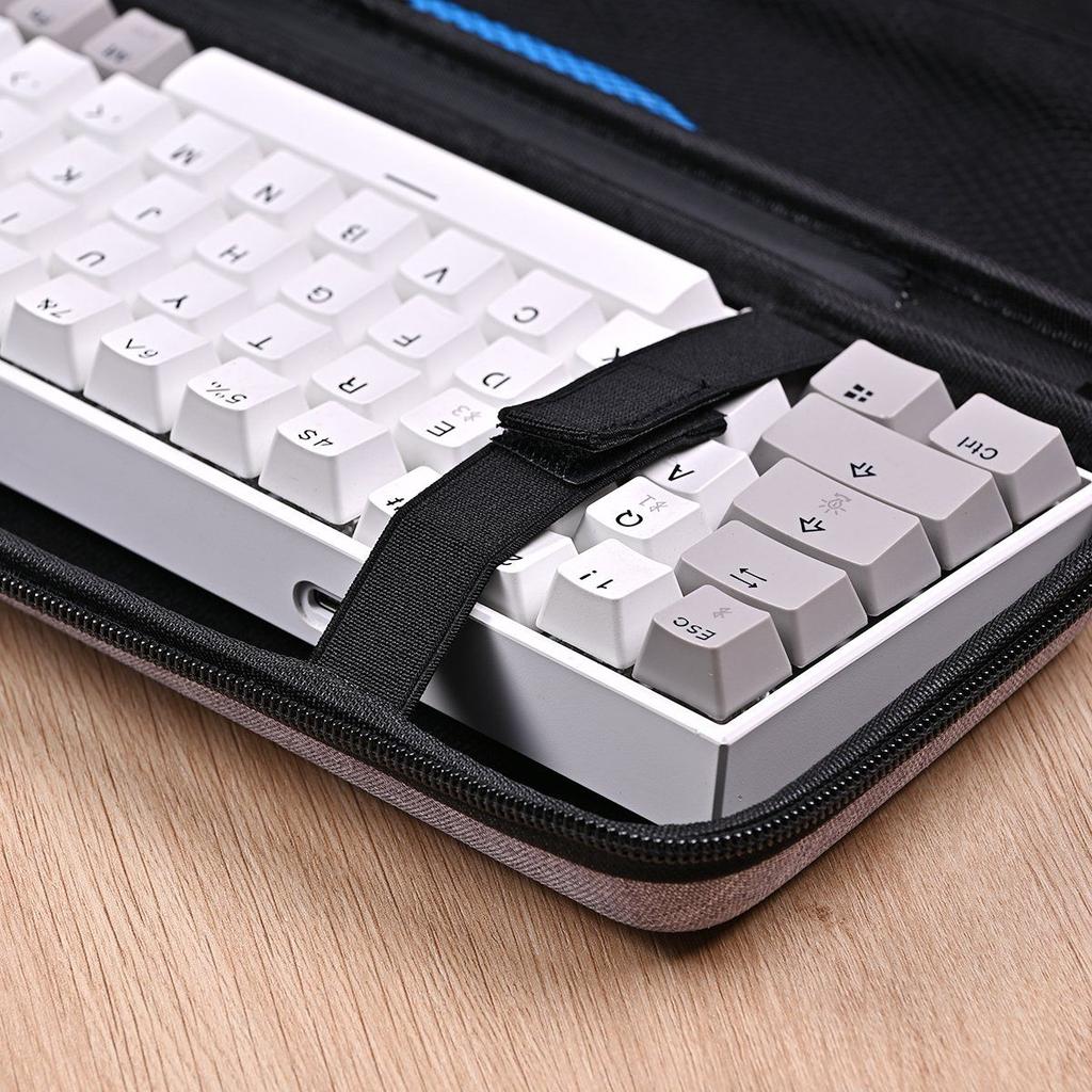 EVA hard shell Protable keyboard Storage Bag Thickened Large Capacity Mechanical keyboard protection box for 108/87/60 keys