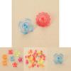 Plastic Hand Twist Transparent Gyroscope Toy For Kids Play And Collection