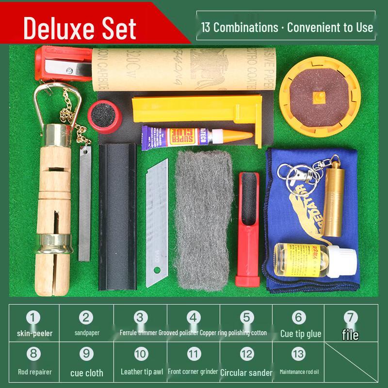 

Billiard Cue Tip Repair Kit