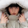 Only Women's 2025 Winter Detachable Faux Fur Hooded Goose Down Parka